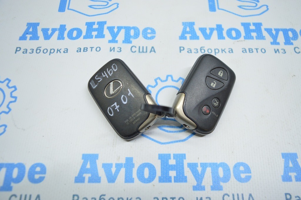 Ключ smart key Lexus LS460 LS600h 07-12 4 кнопки