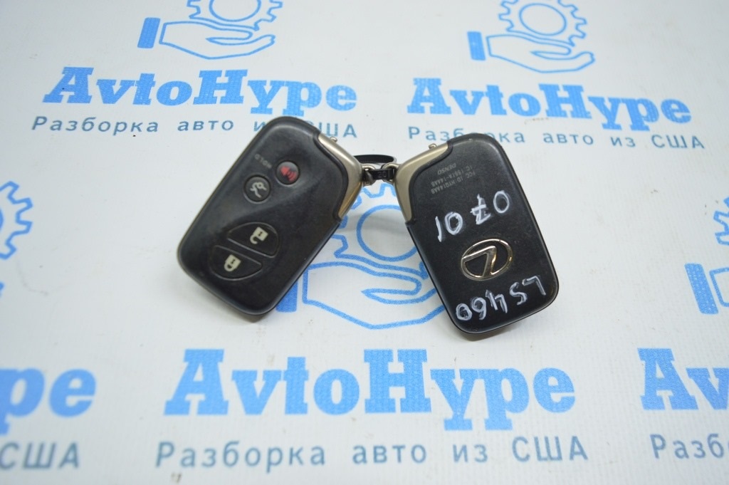 Ключ smart key Lexus LS460 LS600h 07-12 4 кнопки — фото 2