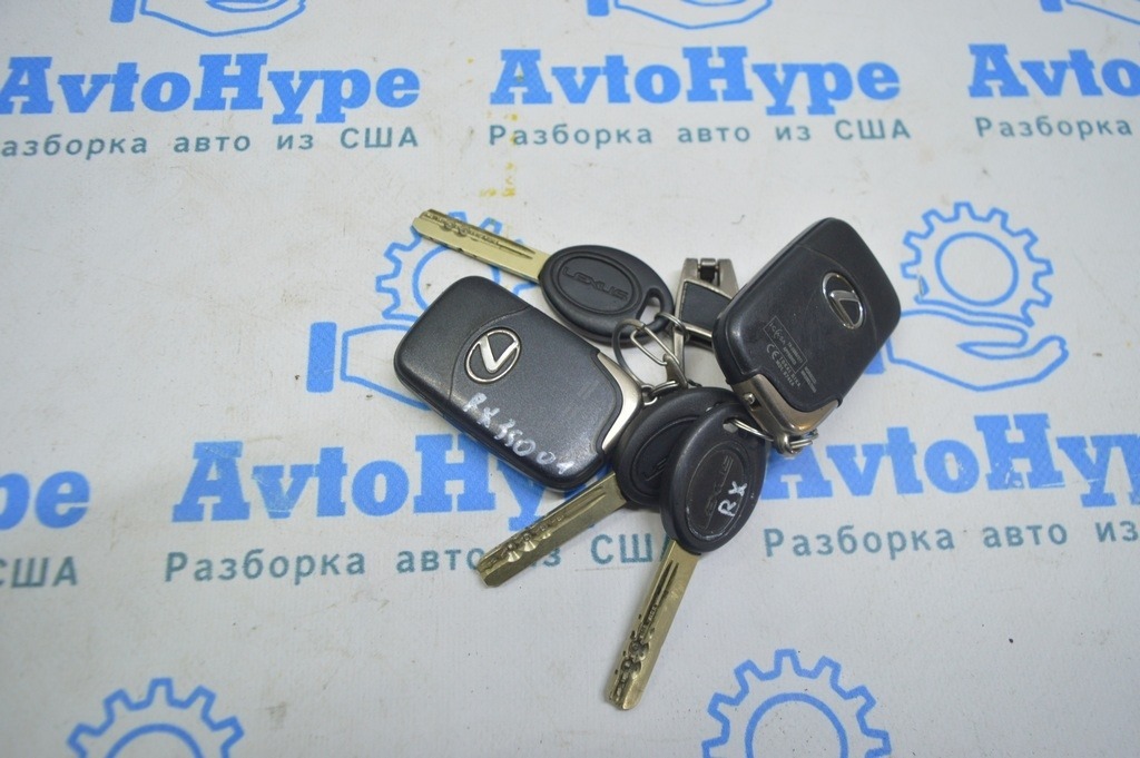 Ключ smart key Lexus RX350 RX450h 10-15 3 кнопки (01) первый — фото 2
