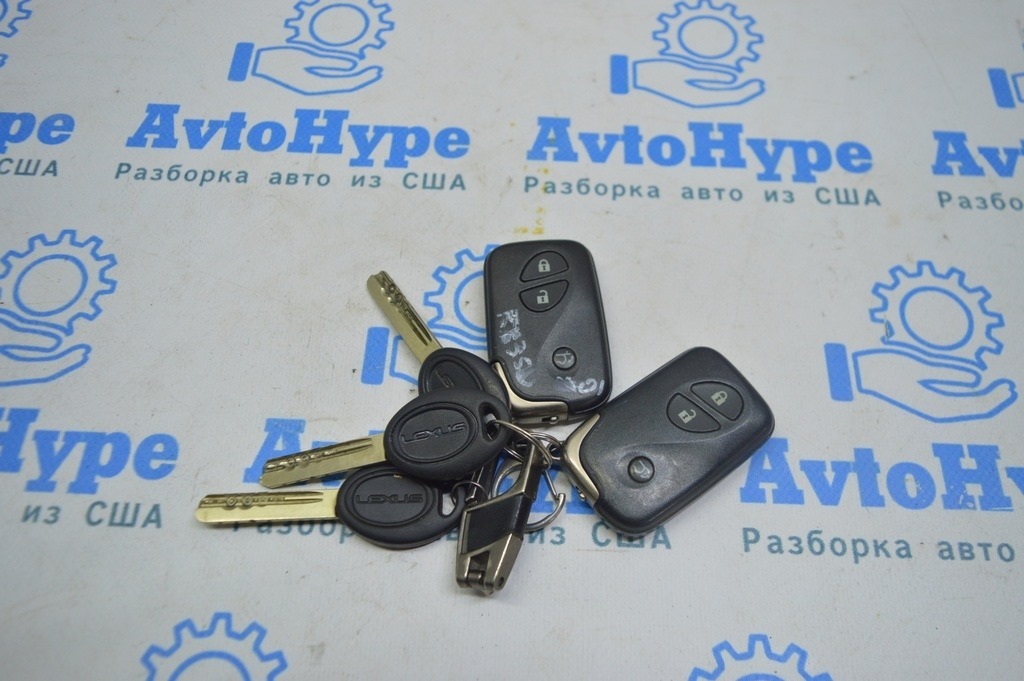 Ключ smart key Lexus RX350 RX450h 10-15 3 кнопки (01) второй