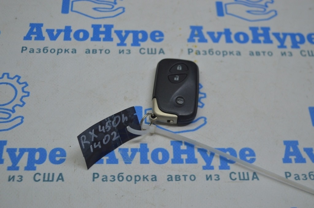 Ключ smart key Lexus RX350 RX450h 10-15 3 кнопки (02)