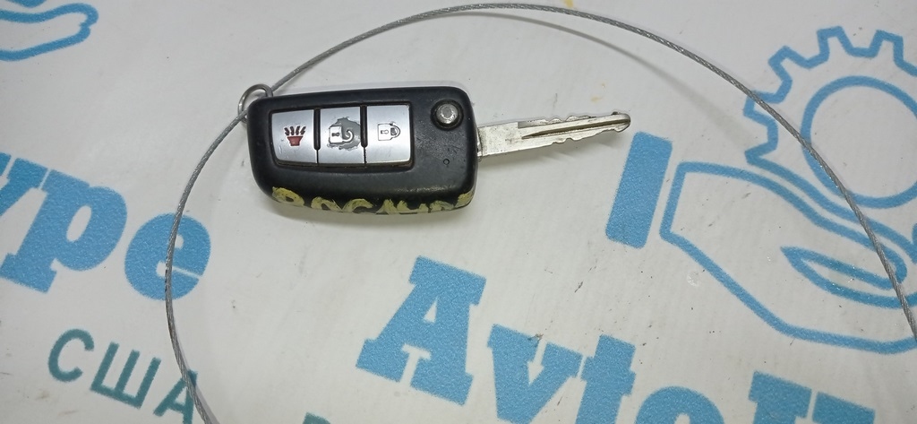 Ключ smart key Nissan Rogue 14- 3 кнопки (05) продавать только с блоком !!! BCM+ECU 300$ — фото 2