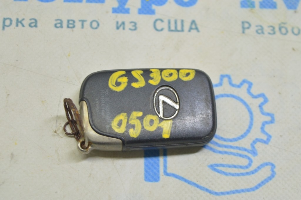 Ключ smart Lexus GS300 GS350 GS430 GS450h 06-07 4 кнопки (01) потёрт