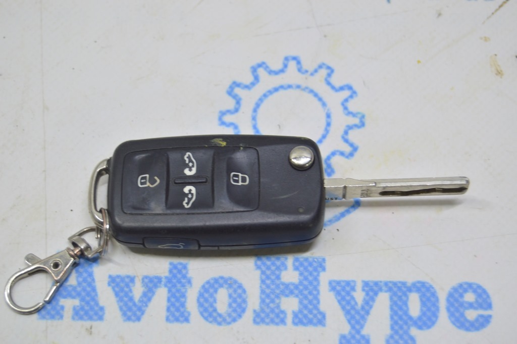 Ключ VW Multivan T5 09-15 5 кнопок — фото 2