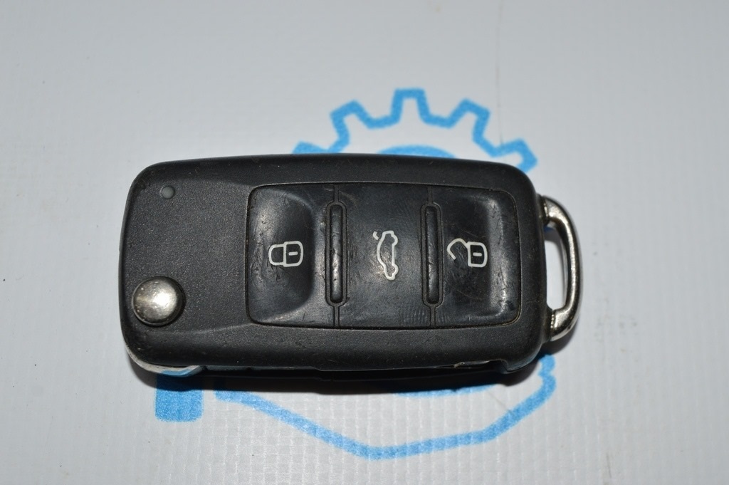 Ключ VW Passat b7 USA 4 кнопки, раскладной (05) 9\10
