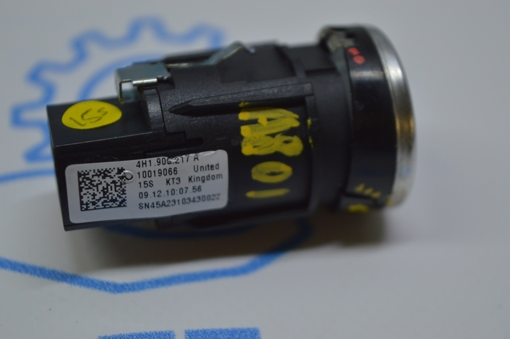 Кнопка старт стоп start stop Audi A8 D4 10-17 (01) небольшой деф. — фото 2