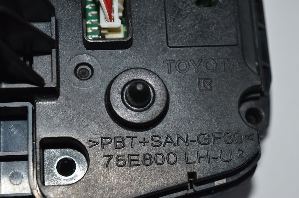 Кнопки управления (на руле) лев Toyota Highlander 14-19 — фото 3