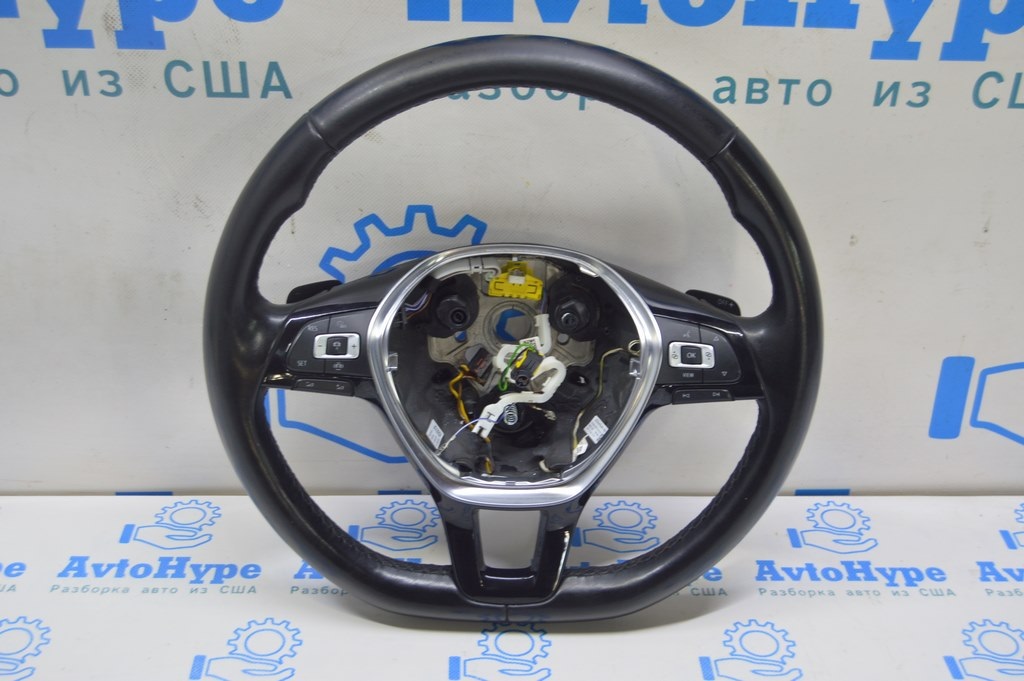 Кнопки управления (на руле) VW Multivan T6 16-20 (01) с обрамлением
