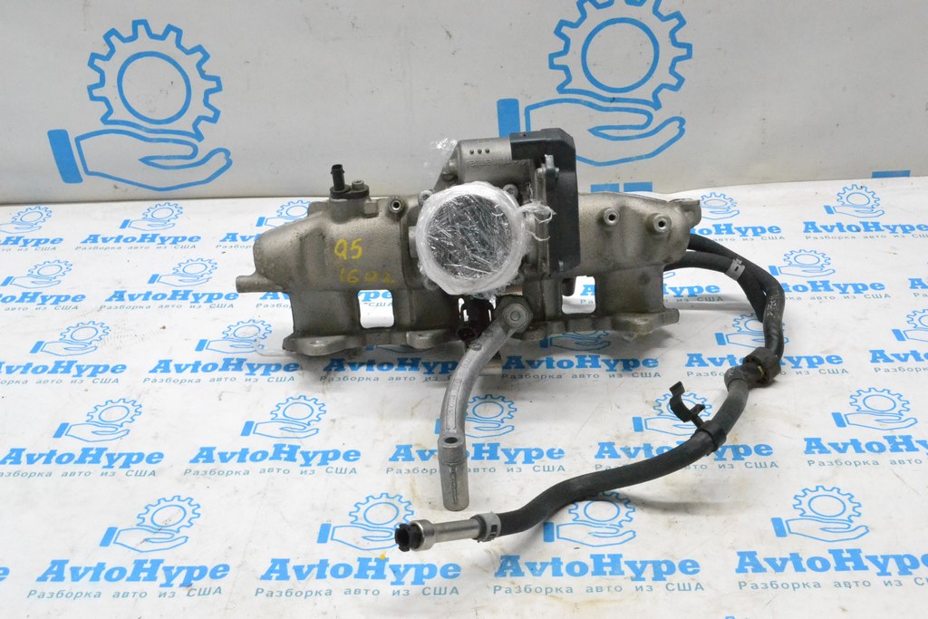 Коллектор впускной Audi Q5 8R 11-17 2.0T алюминий (02)