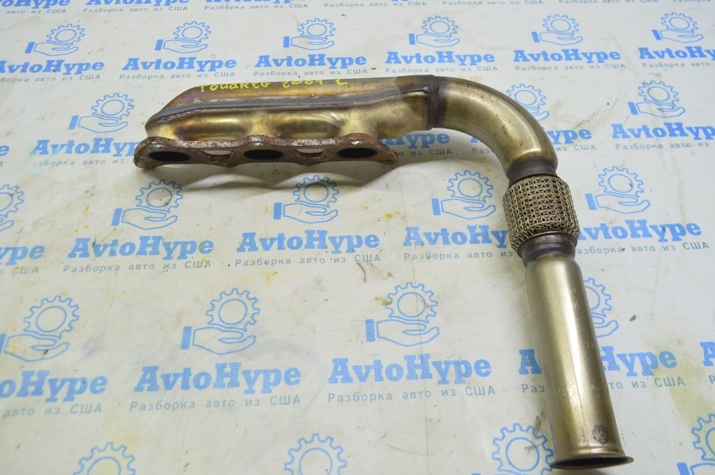 Коллектор выпускной левый VW Touareg 18- 3.0d