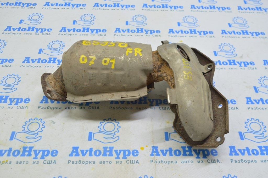 Коллектор выпускной с катализатором правый Lexus ES350 07-09 (01)