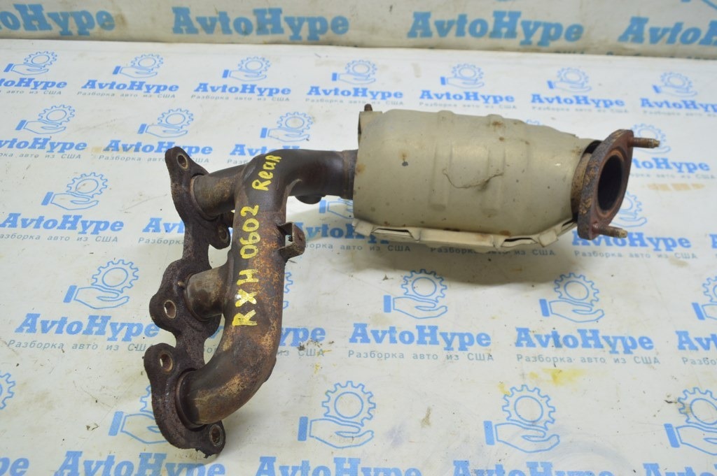 Коллектор выпускной задний с катализатором Lexus RX400h 06-09 (02)