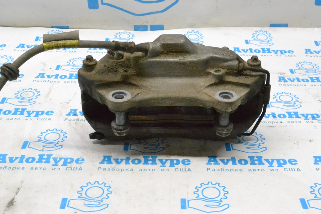 Колодки тормозные передние 4шт комплект Audi Q5 8R 09-17 4 поршня (02)