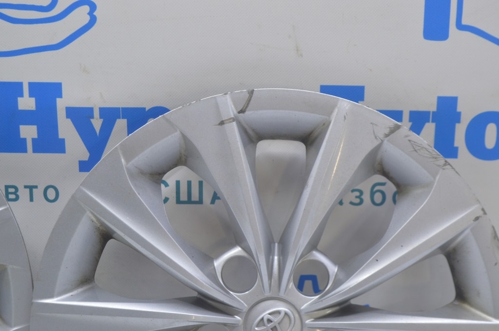 Колпак колесный R16 (5*114.3) Toyota Camry v50 usa\euro (03) 3 царапины — фото 2