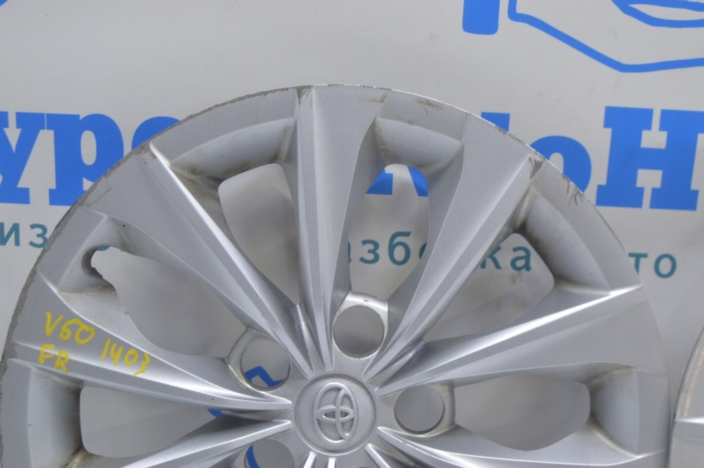 Колпак колесный R16 (5*114.3) Toyota Camry v50 usa\euro (03) 4 царапины — фото 2