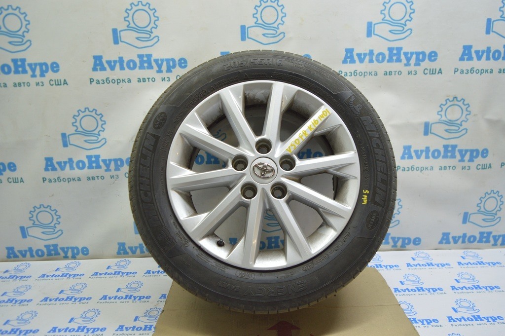Комплект дисков 4шт R16X6.5J,TYPE E (5*114.3) Toyota Camry v50 европа (01)