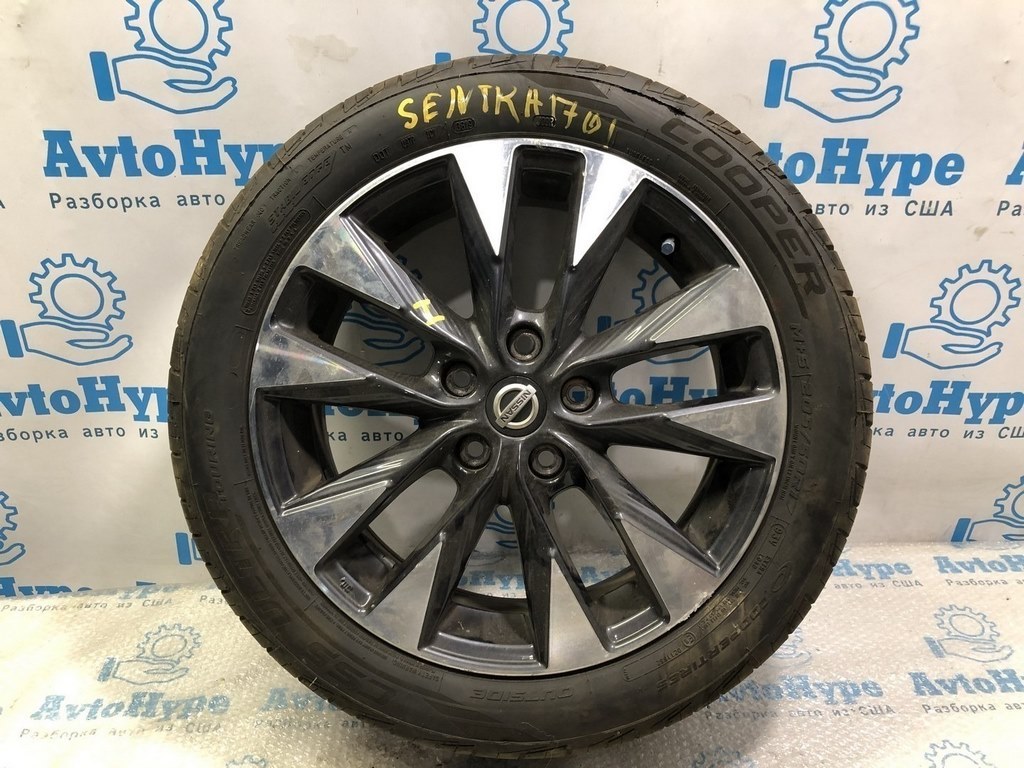 Комплект дисков R17 4шт 5x130 Nissan Sentra 15-19 10/10 только комплектом