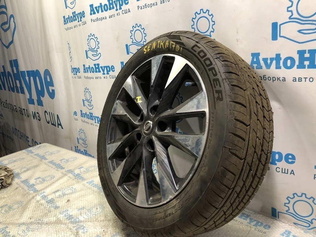 Комплект дисков R17 4шт 5x130 Nissan Sentra 15-19 10/10 только комплектом — фото 2