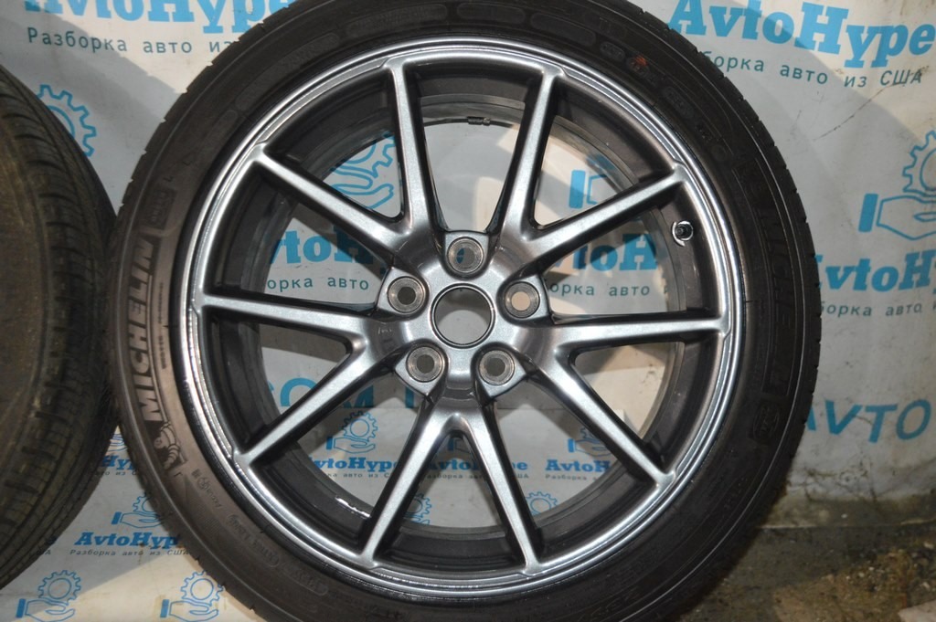 Комплект дисков R18 18X8.5J ET40 Tesla Model 3 21- рест без резины и датчиков 10/10 — фото 2