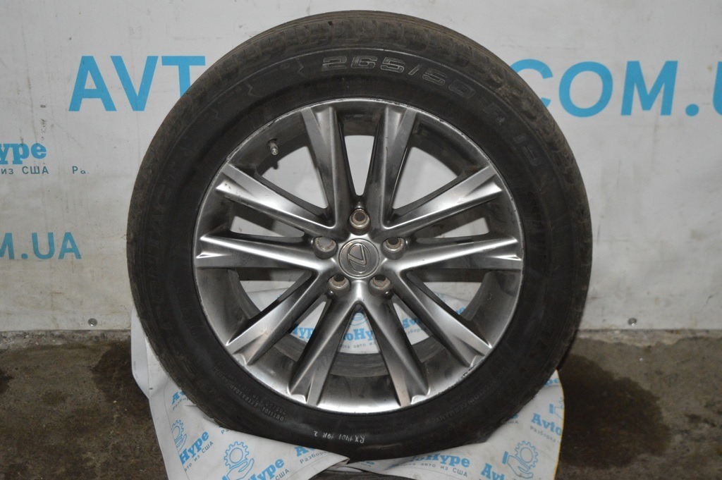 Комплект дисков R19 Lexus RX350 RX450h 10-15 F-SPORT c резиной Continental и датчик (01)