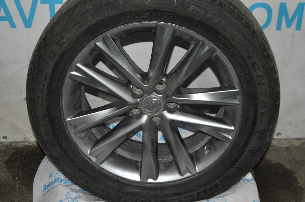 Комплект дисков R19 Lexus RX350 RX450h 10-15 F-SPORT c резиной Continental и датчик (01) — фото 3