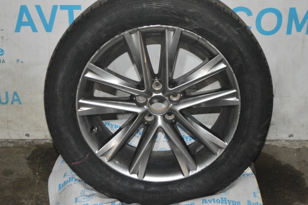 Комплект дисков R19 Lexus RX350 RX450h 10-15 F-SPORT c резиной Continental и датчик (01) — фото 4