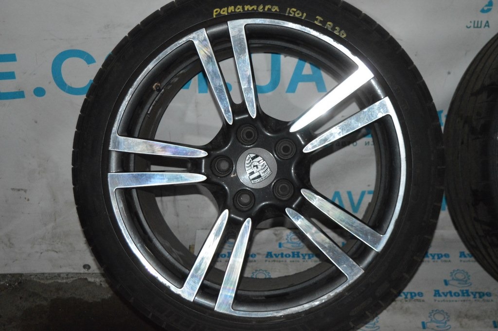 Комплект дисков R20 4шт Porsche Panamera 10-16 (01) с резиной и датчиками, 11J ET68, 9J ЕТ65 — фото 2