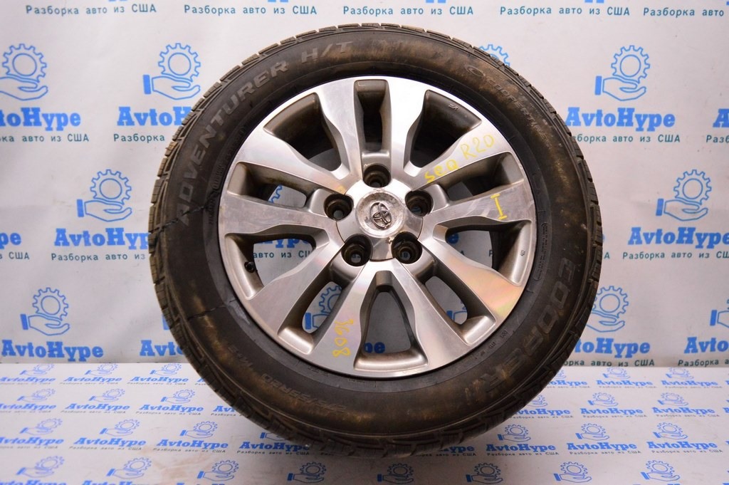 Комплект дисков R20 4шт Toyota Sequoia 2008-2017 (1шт 300$) с резиной и датчиками