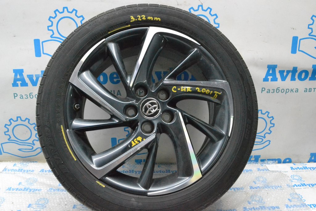 Комплект дисков с резинлй R18x7J Toyota C-HR 18-23 (01) — фото 2