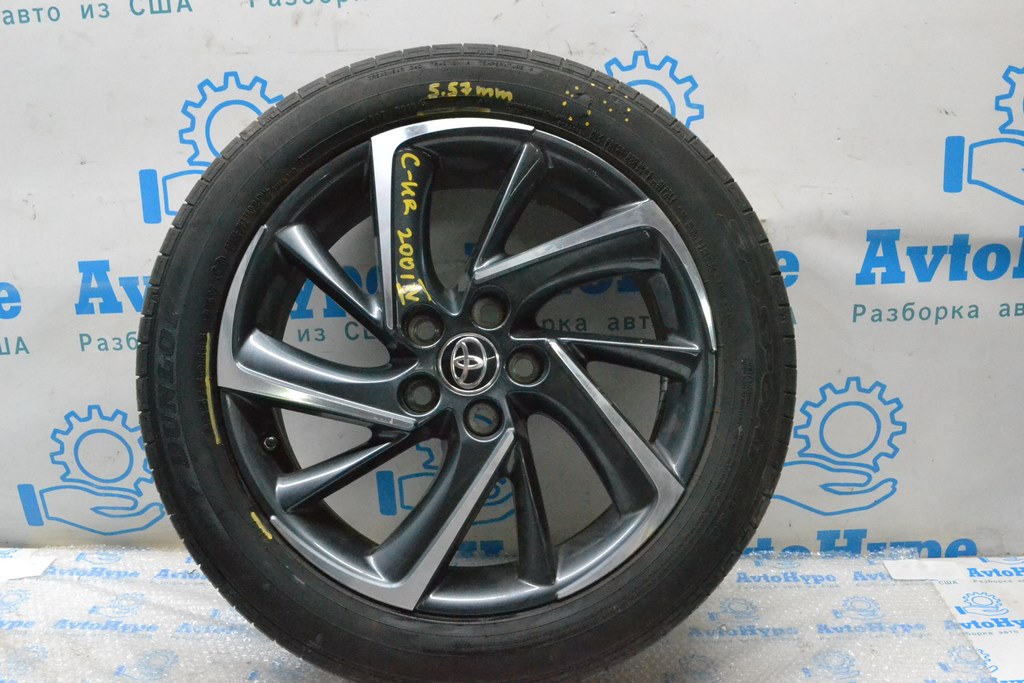 Комплект дисков с резинлй R18x7J Toyota C-HR 18-23 (01) — фото 4
