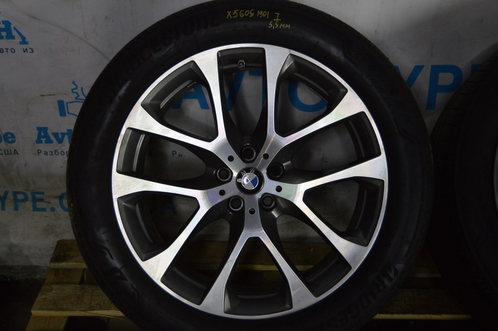 Комплект дисков с резиной и датчиками R20 x 9J H2 BMW X5 G05 19-23 (01) новая резина — фото 3