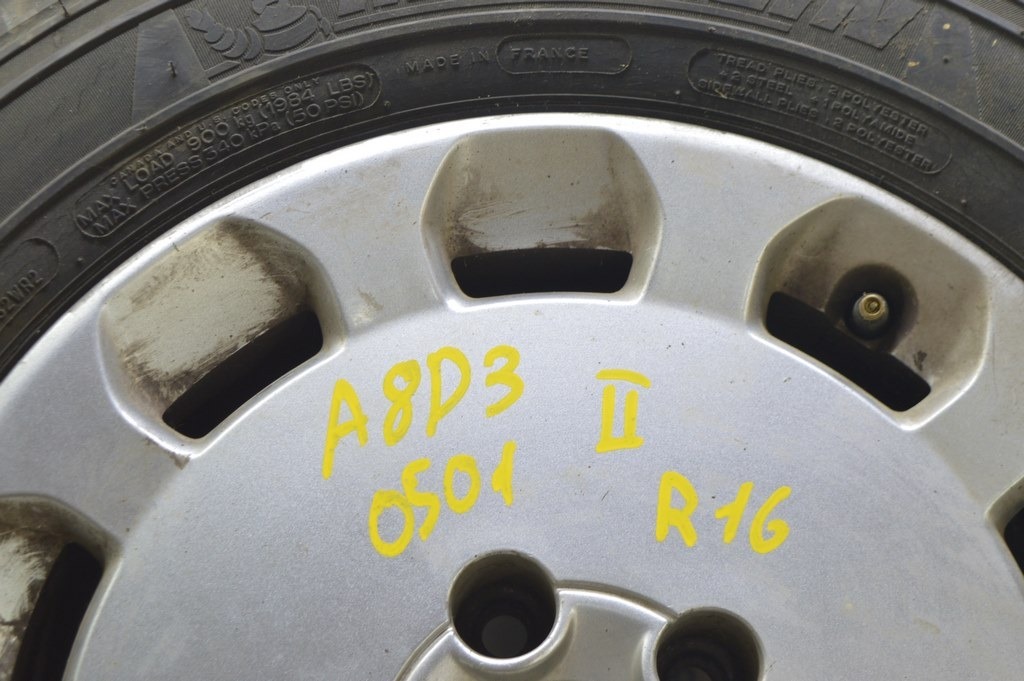 Комплект дисков с резиной R16x7.5j ET40 5x112 Audi A8 D3 03-09 (01) зима — фото 2