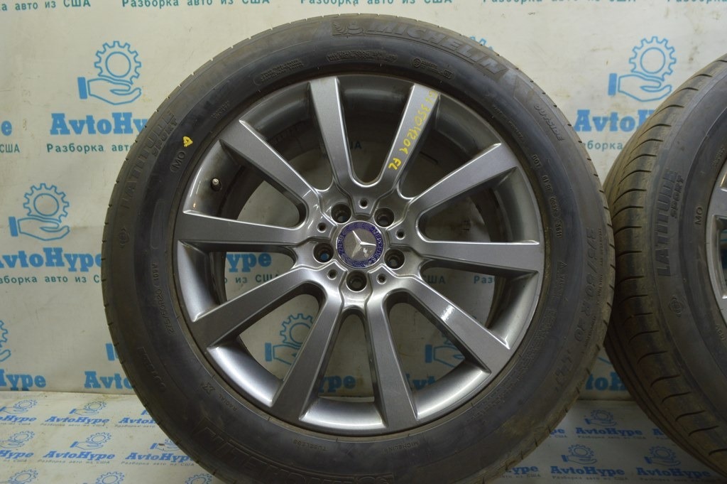 Комплект дисков с резиной R20х8.5J ET56 Mercedes X164 GL Grand Edition (01) — фото 2