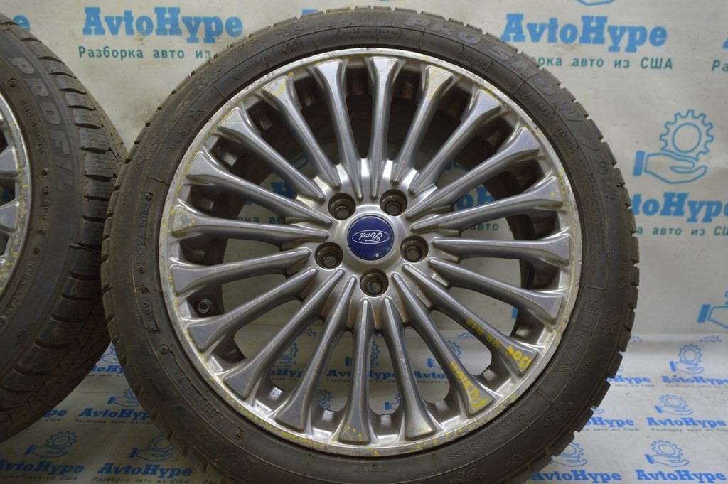 Комплект дисков titanium R18 5*108 Ford Fusion mk5 13-20 тип 4, бордюрка (06) без резины — фото 3
