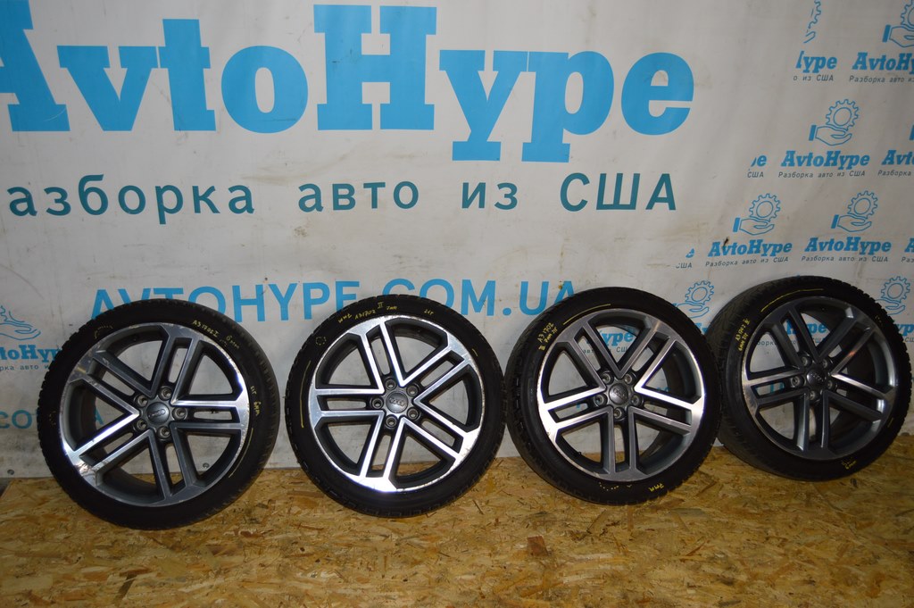 Комплект дискв 4шт R18x8,0J ET46 5X112 Audi A3 8V 15-20 без резины бордюрка (02)