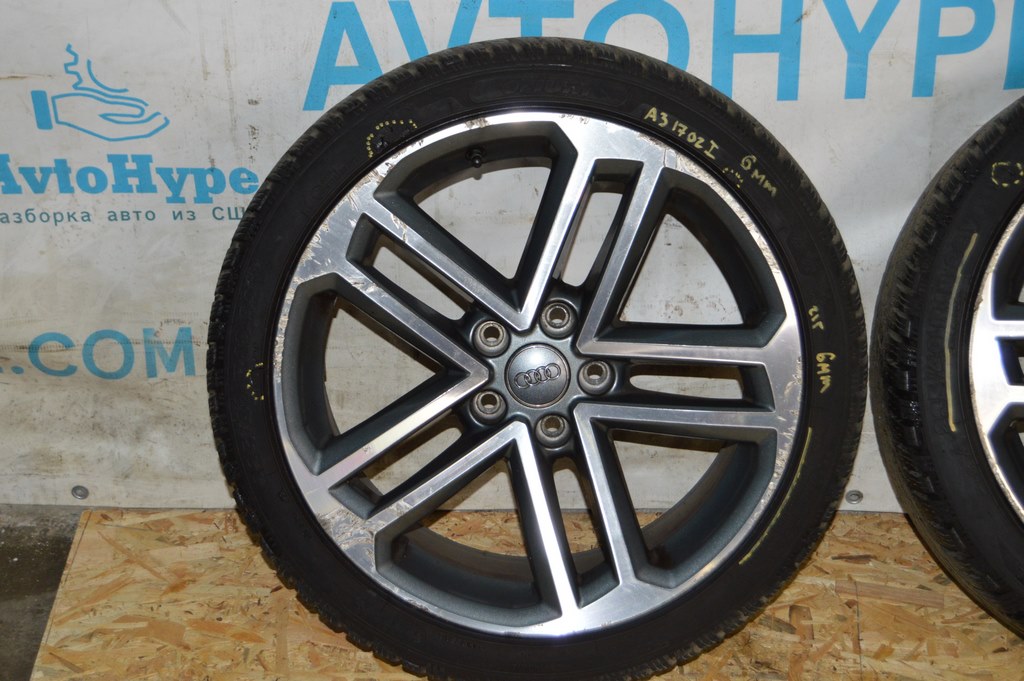 Комплект дискв 4шт R18x8,0J ET46 5X112 Audi A3 8V 15-20 без резины бордюрка (02) — фото 2