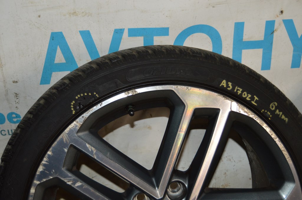 Комплект дискв 4шт R18x8,0J ET46 5X112 Audi A3 8V 15-20 без резины бордюрка (02) — фото 3