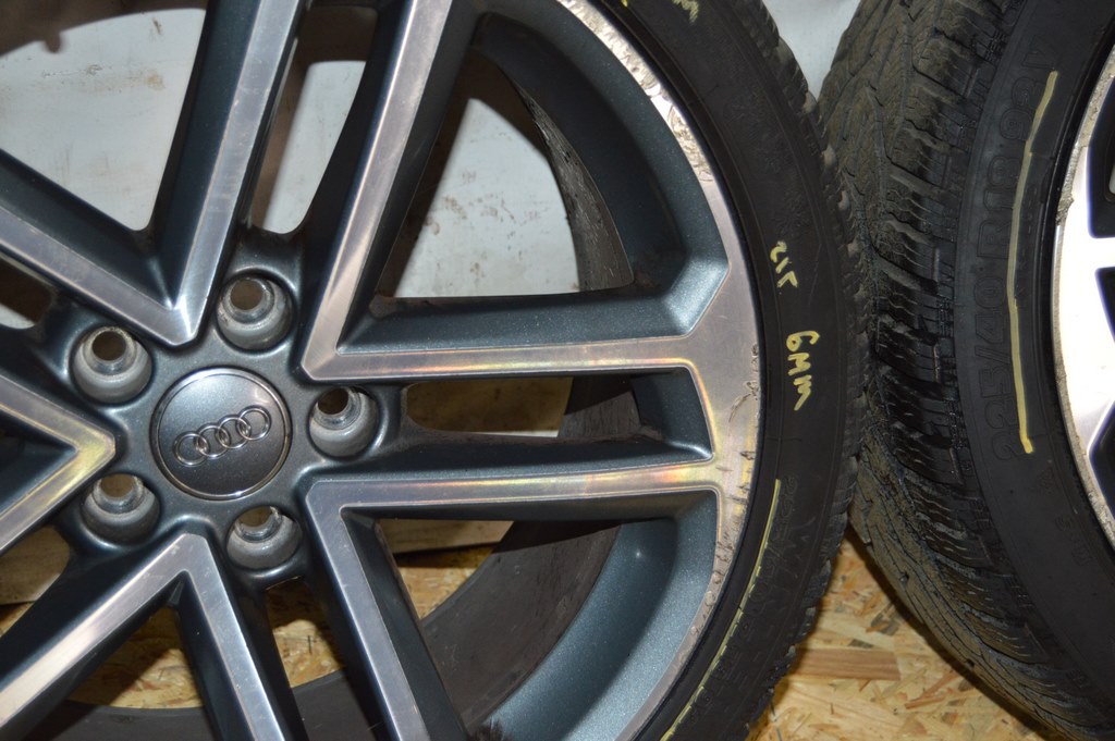 Комплект дискв 4шт R18x8,0J ET46 5X112 Audi A3 8V 15-20 без резины бордюрка (02) — фото 4