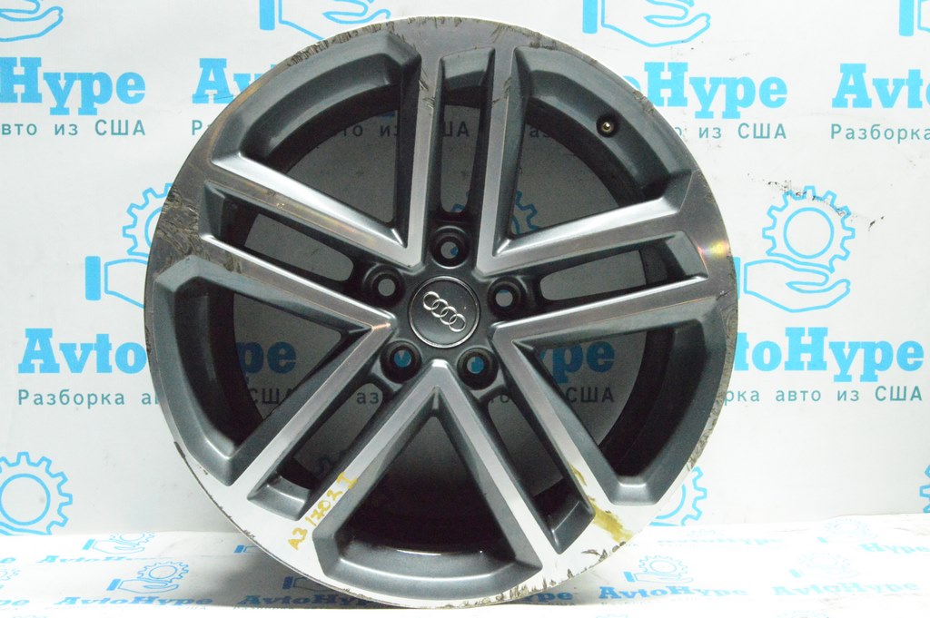 Комплект дискв 4шт R18x8,0J ET46 5X112 Audi A3 8V 15-20 без резины бордюрка (02) — фото 2