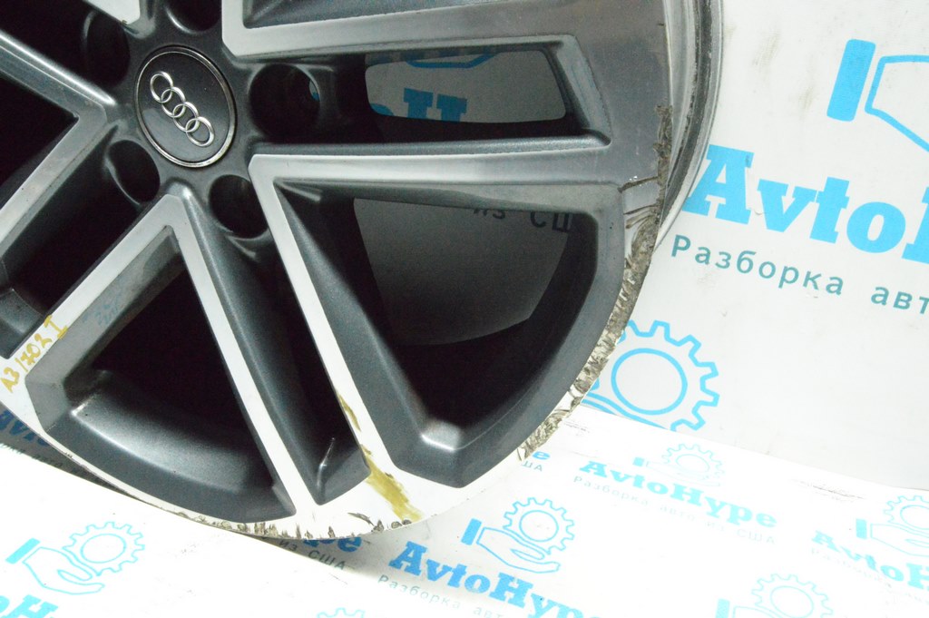 Комплект дискв 4шт R18x8,0J ET46 5X112 Audi A3 8V 15-20 без резины бордюрка (02) — фото 4