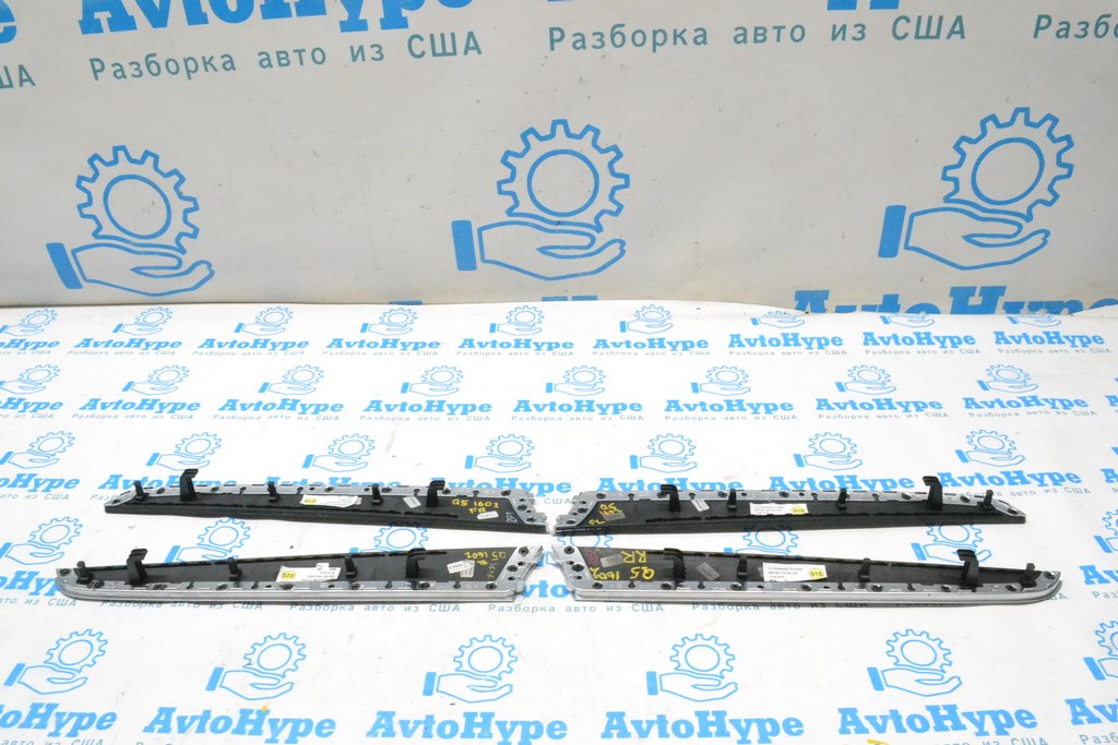 Комплект дверних накладок темне дерево Audi Q5 8R 09-17 8R0867410 (02) — фото 2