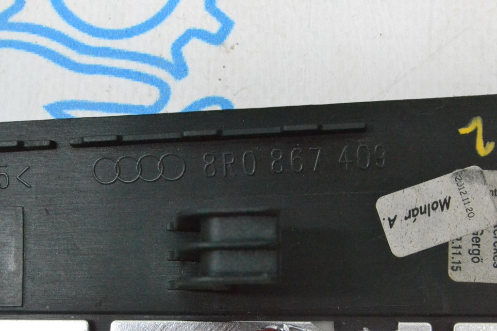 Комплект дверних накладок темне дерево Audi Q5 8R 09-17 8R0867410 (02) — фото 3