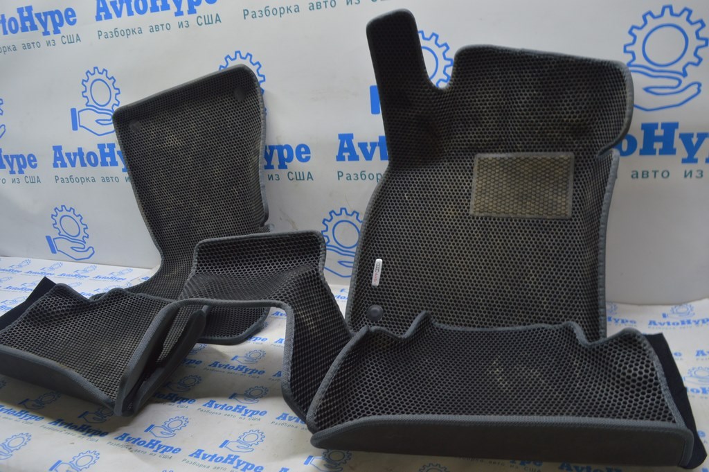 Комплект ковриков салона Audi Q5 8R 09-17 EVO (01) черн — фото 2