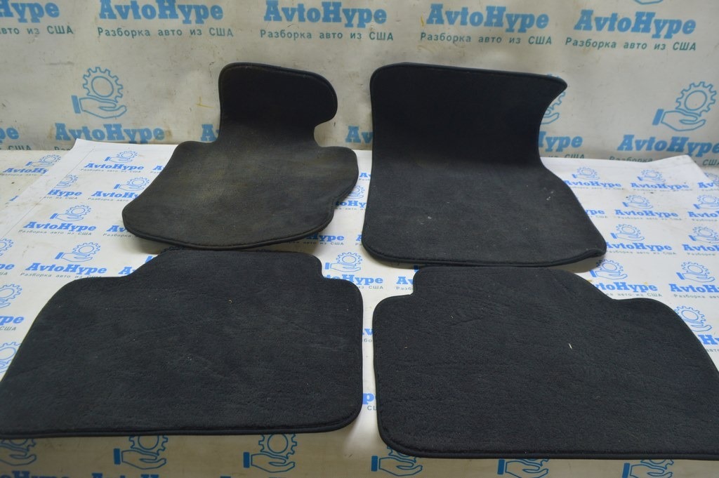 Комплект ковриков салона BMW 3 F30 12-18 тряпка черн (02)