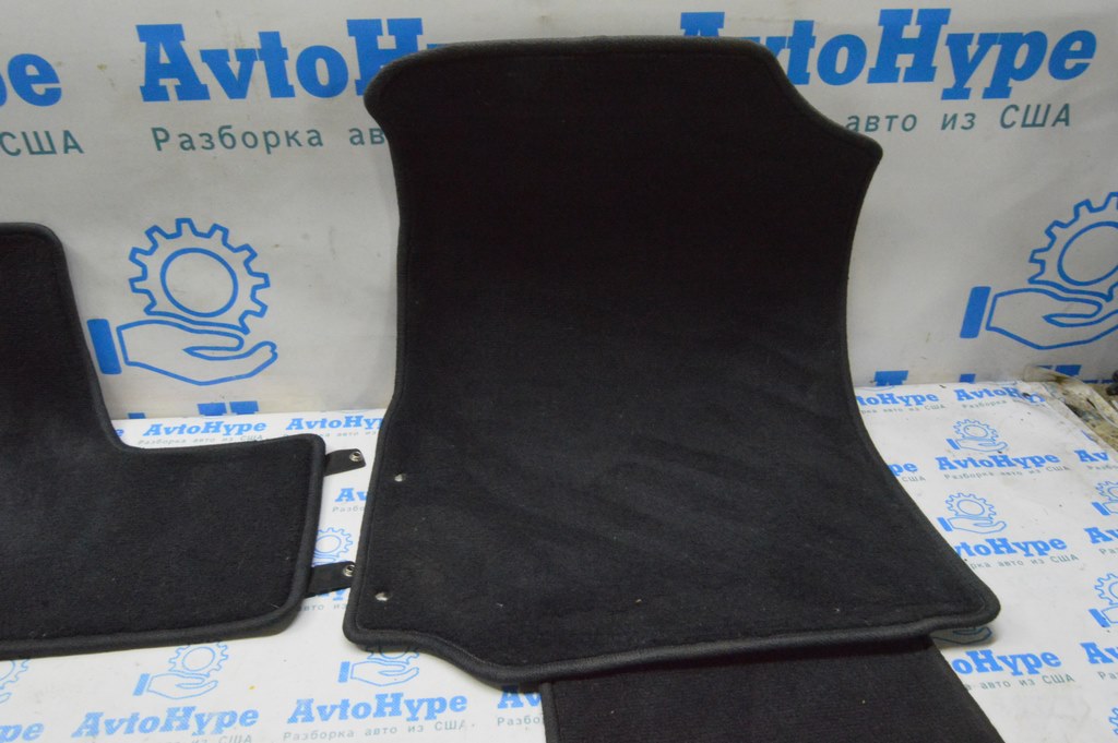 Комплект ковриков салона Honda CRV 07-11 тряпка черн — фото 3