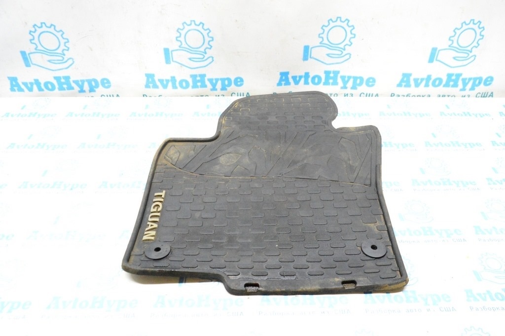 Комплект ковриков салона VW Tiguan 09-17 резиновые (07)