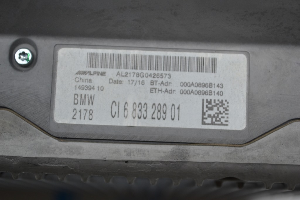 Комплект магнитофон, дисплей, шайба BMW 3 F30 4d 12-19 8,8" под навигацию (03) рест,корея — фото 3