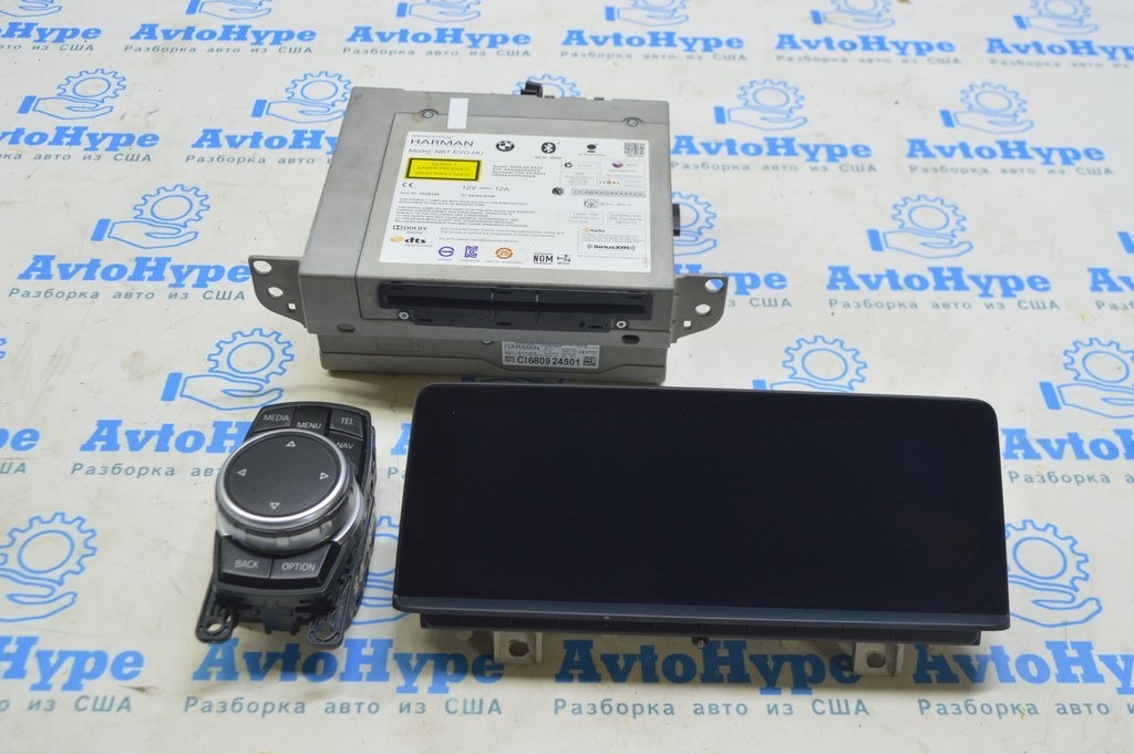 Комплект магнитофон, дисплей, шайба BMW 3 F30 4d 12-19 8,8" под навигацию (02)