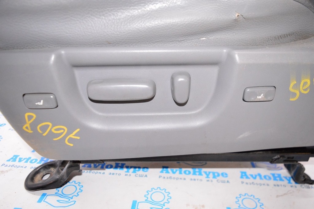Комплект сидений 3 три ряда серая кожа Toyota Sequoia 2008-2022 с airbag, электро — фото 2