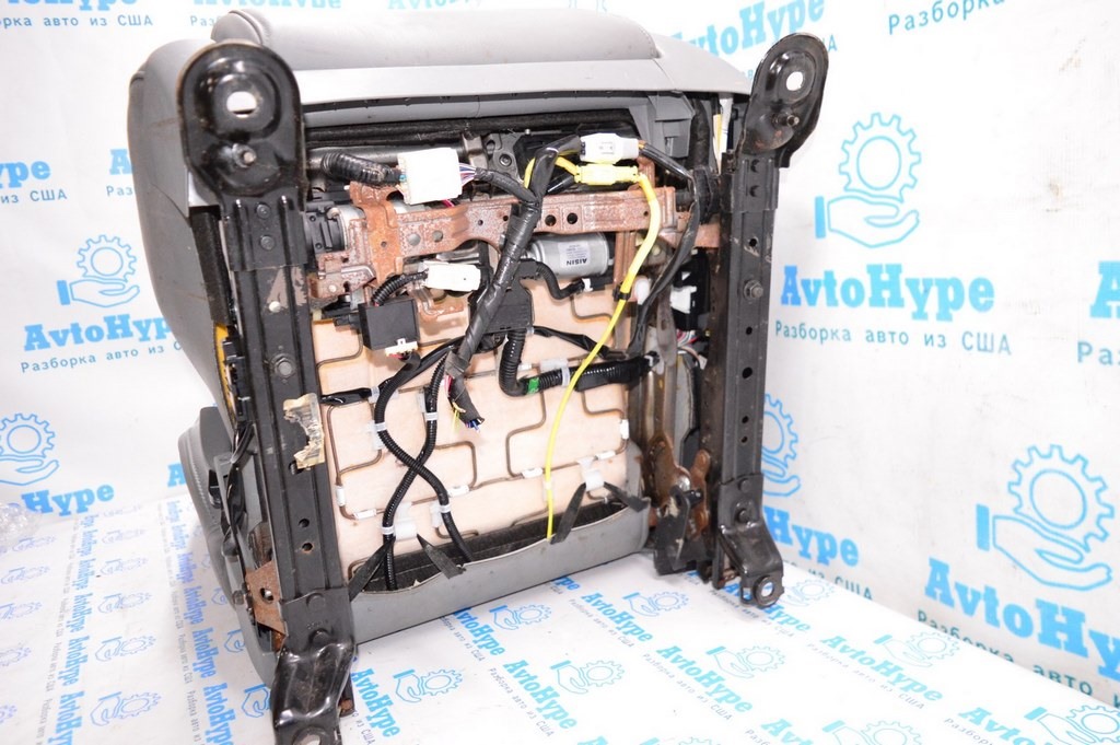Комплект сидений 3 три ряда серая кожа Toyota Sequoia 2008-2022 с airbag, электро — фото 4